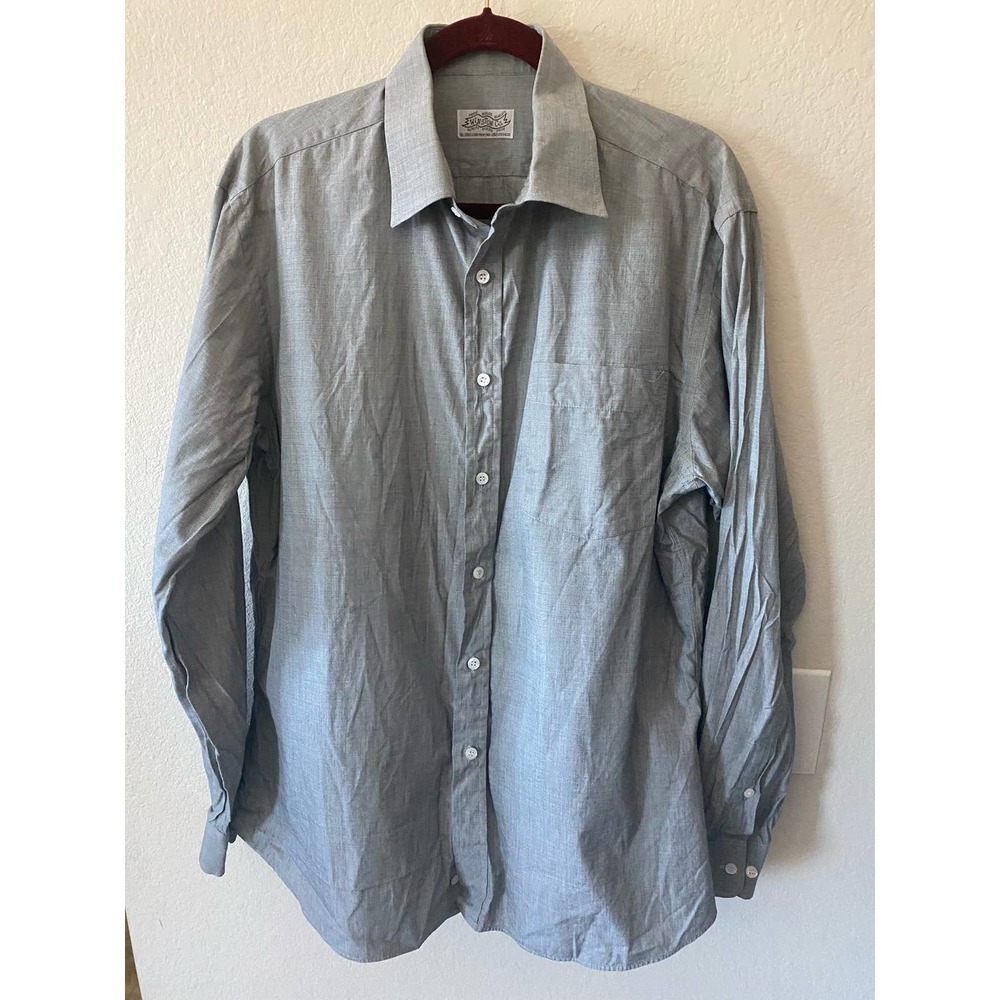 Winston Co Men's Custom Gray Long Sleeve Shirt